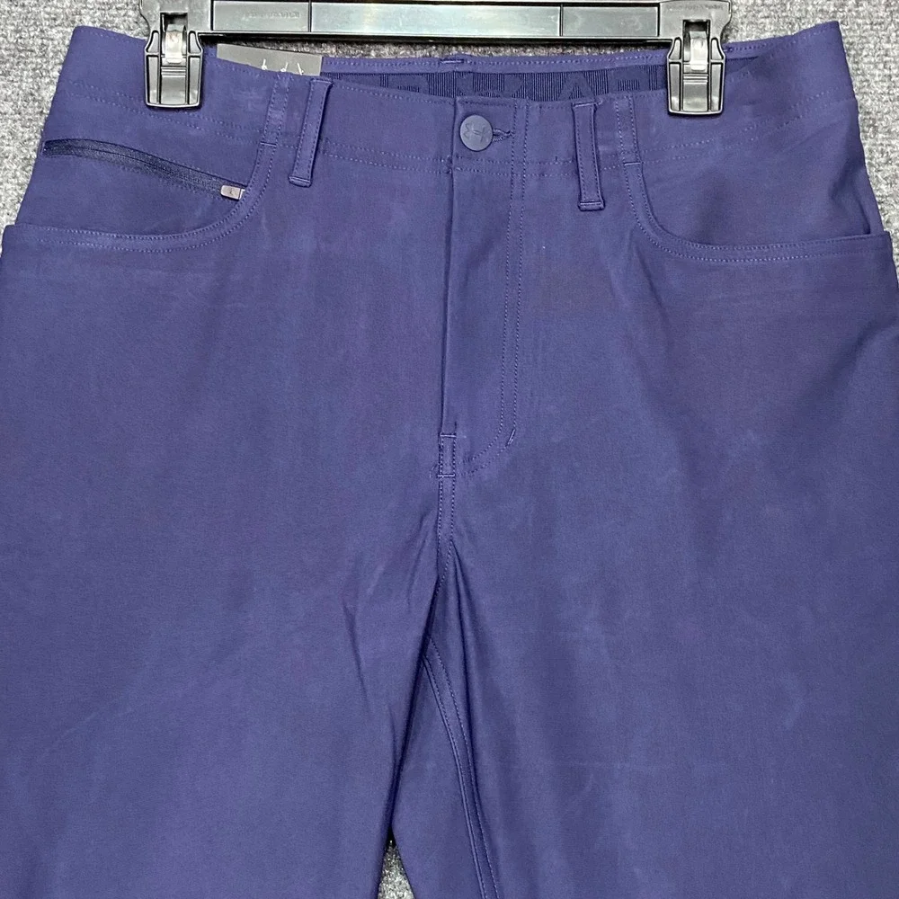 Under Armour UA Unstoppable DIA‎ Pant Mens 32x32 Blue Athletic Golf 1378838 NWT